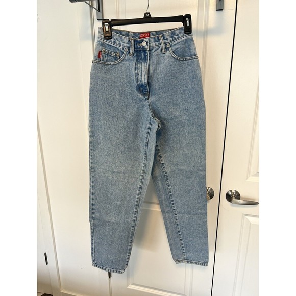 Esprit Relaxed Fit High Rise Jeans Denim Light Wash Tagged Size 3 Sz 0 24 - Picture 1 of 13